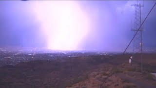 Huge bolt of lightning over Phoenix [upl. by Retsev]