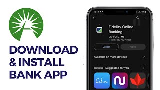 How To Download And Install Fidelity Mobile Banking App 2024 [upl. by Nwahsor]