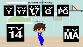 Explaining All Tv Ratings [upl. by Ybreh]