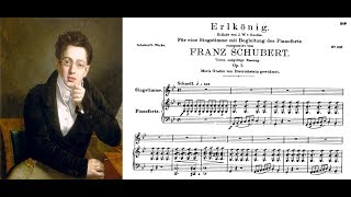 Franz Schubert  Erlkönig Sheet music and lyrics [upl. by Fennell]