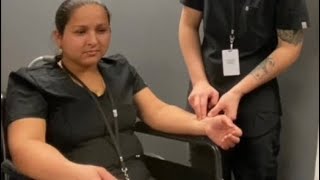 STNA  CNA Skill Demo Vital Signs Pulse and Respirations [upl. by Aviv]