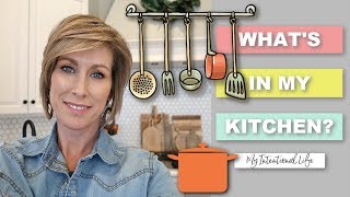 ORGANIZED KITCHEN TOUR  KITCHEN ORGANIZING TIPS GALORE  My Intentional Life [upl. by Airet]