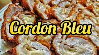 HOW TO COOK CORDON BLEU  PANLASANG PINOY [upl. by Kcir]