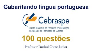 Questão CEBRASPE  Língua portuguesa  Prof Dorival Conte Junior [upl. by Sellma]