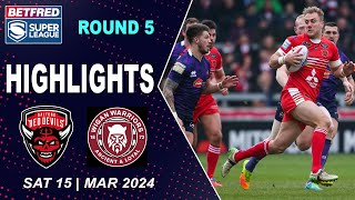 HIGHLIGHTS  Salford v Wigan Warriors  2024 Betfred Super League [upl. by Ajiat]