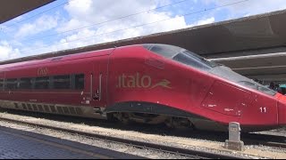 Attenzione Treni in transito  Firenze Rifredi Zugtrainfarttrain [upl. by Artus]