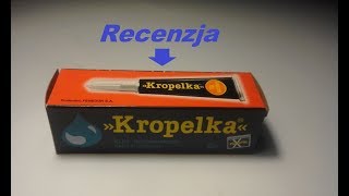 Recenzja  Kropelka klej błyskawiczny [upl. by Aznerol]