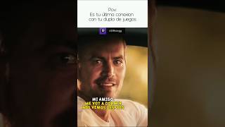 Una despedida habitual sin saber que sería la última fastandfurious paulwalker memes [upl. by Aneehsyt]