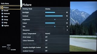 Panasonic TX50DX750B Best TV Picture Settings [upl. by Gerbold]