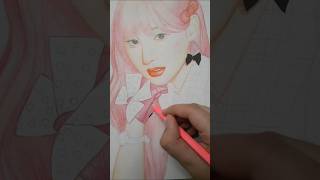 Chaehyun TIPI TAP kepler chaehyun drawing kpop [upl. by Odranreb]