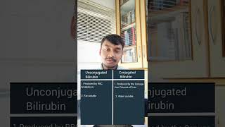 Difference Between Unconjugated and Conjugated Bilirubin  shorts assam [upl. by Acirej]