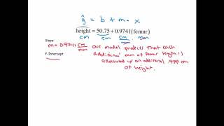 Excel 2010 Statistics 90 Linear Regression 4 Calculate Slope YIntercept Estimated Equation [upl. by Aeresed57]