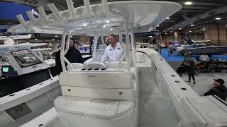 Atlantic City Boat Show 2024 YELLOWFIN Boats Center Console [upl. by Sirtaeb]