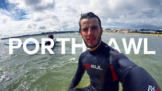 GoPro Surfing in Wales Porthcawl [upl. by Nnaira]