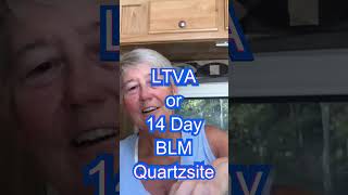 Barking News BLM Options LTVAs in Quartzite and CA and moneysaving BLM 14Day Dispersed [upl. by Baalbeer]