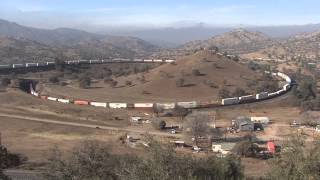 Tehachapi Loop  Long take [upl. by Alomeda]