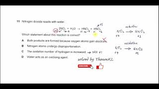 970112MJ24Q11 Cambridge International AS Level Chemistry MayJune 2024 Paper 12 Q11 [upl. by Norm]