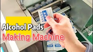 Alcohol Pads Making Machine High Working Speed [upl. by Nyved513]