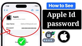 How To See Your Apple ID Password on iphone New  How To See Apple ID Password if You Forgot it [upl. by Livi480]