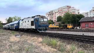 GM la Pitesti august 2024 pitesti cfrcalatori trenuri trains [upl. by Norb825]