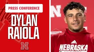 Nebraska Football QB Dylan Raiola Colorado post game comments [upl. by Nosirrag]