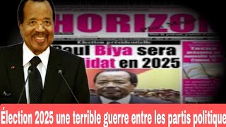 Élection 2025  Paul Biya retire ça candidature  une terrible guerre met le cameroun en ruine [upl. by Esyle]