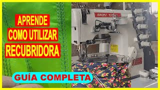 Como utilizar maquina Recubridora Collareta ▶️ UN PEQUEÑO CURSO [upl. by Krigsman]