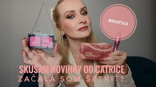 Skúšam novinky od Catrice  MakeupTalk Začala som šetriť [upl. by Dirtsa]