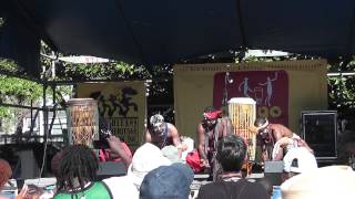 Titos Sompa  Live at the 2012 Congo Square Rhythms Festival [upl. by Canter]