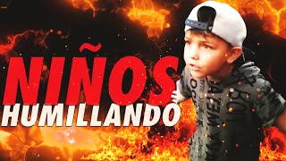 NIÑOS HUMILLANDO AL RIVAL EN BATALLAS DE RAP  TREMENDO [upl. by Aineg]