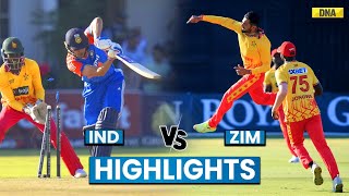 IND Vs ZIM Highlights Zimbabwe Creates History Beat India By 13 Runs I India Vs Zimbabwe Highlights [upl. by Seena]