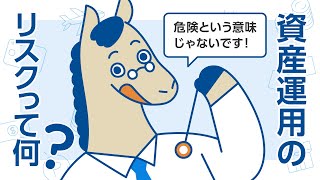 ”危険”という意味ではない…資産運用における”リスク”の正しい意味 [upl. by Bertie437]