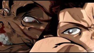 範馬刃牙 BAKI Hanma VS YUJIRO Hanma 4k  Father and Son Full fight English dub  Baki Hanma season 2 [upl. by Lynd]