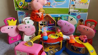 5 Minutes Satisfying with Unboxing Cute Peppa Medic Case Peppa Pig House Compilation Review Toys [upl. by Zarihs]