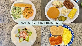 WHAT’S FOR DINNER  EASY amp BUDGET FRIENDLY  REALISTIC WEEKNIGHT MEALS  DINNER INSPIRATION [upl. by Acila]