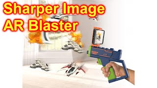 Sharper Image AR Blaster Augmented Reality Laser Game [upl. by Navada578]