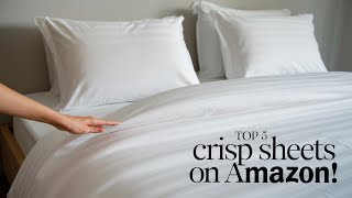 Top 5 Best Crisp Sheets On Amazon Reviews in 2024 [upl. by Budworth]