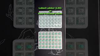 Lubed Lekkers vs NEW Magnetic Jade Switches Sound Test Wooting lekker L60 gateron magneticjade [upl. by Ainegul]