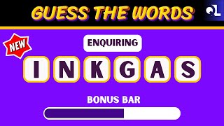 Anagrams Quiz Game  Challenge Yourself  EasyMediumHardVery HardRidiculous 😜 [upl. by Malonis]