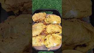 Cabbage Rolls Snack youtubeshorts shorts food ytshorts foodie youtubeshort [upl. by Sucitivel]