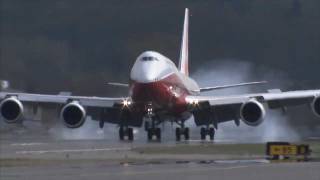 Boeing 7478 Intercontinental takes first flight [upl. by Remington]