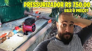 PRESSURIZADOR PL20 LORENZETTI VALE A PENA opinião após meses de uso [upl. by Lehcem]