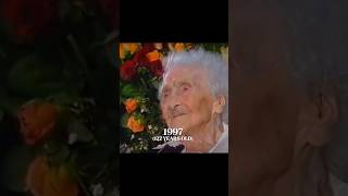 The Oldest Person in the World  Jeanne Calment aged 122 years oldestperson old centenarian usa [upl. by Ealasaid]