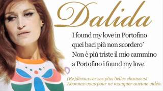 Dalida  Love in Portofino  Paroles Lyrics [upl. by Gen]