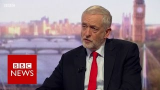 Jeremy Corbyn on Andrew Marr Show FULL Interview BBC News [upl. by Adikam285]