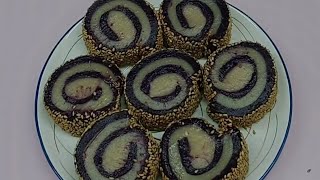 SESAME ROLLTIKOY ROLLSapin Sapin recipe [upl. by Airt124]