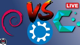 🔴 Debian vs Kubuntu vs CachyOS for GAMING [upl. by Aicineohp]