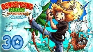 Lets Play Donkey Kong Country Tropical Freeze GermanBlind30  Elektroschocktherapie [upl. by Alenas]