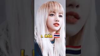 Top 10 famous kpop idols in 20222023 [upl. by Asilej]