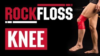 RockTape  RockFloss Tutorial  Knee [upl. by Feetal]